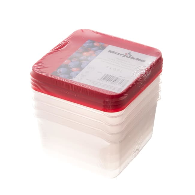 Oppbevaringsboks 4 pk 0,9L