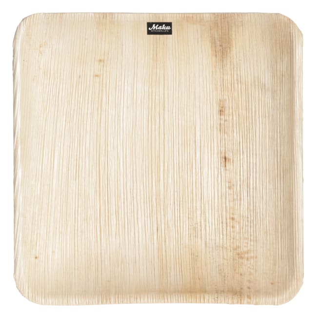 Asjett bamboo 10-pk natur 20x20cm