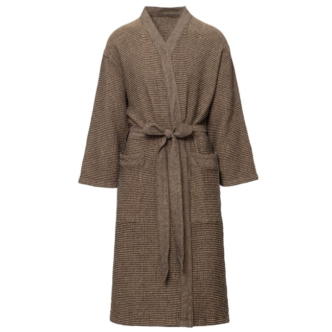 Baderomskåpe l/xl beige/sort Rento