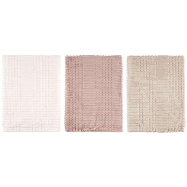 Pledd Stripe 130x170 cm Assortert