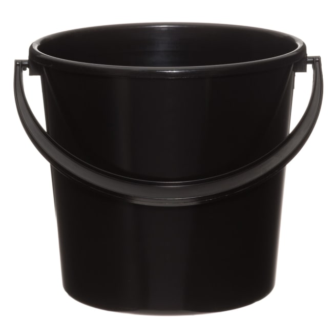 Bøtte sort 10L
