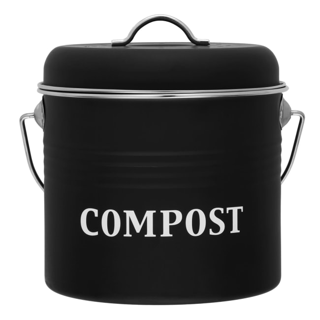 Oppbevaringsboks kompost sort Maku