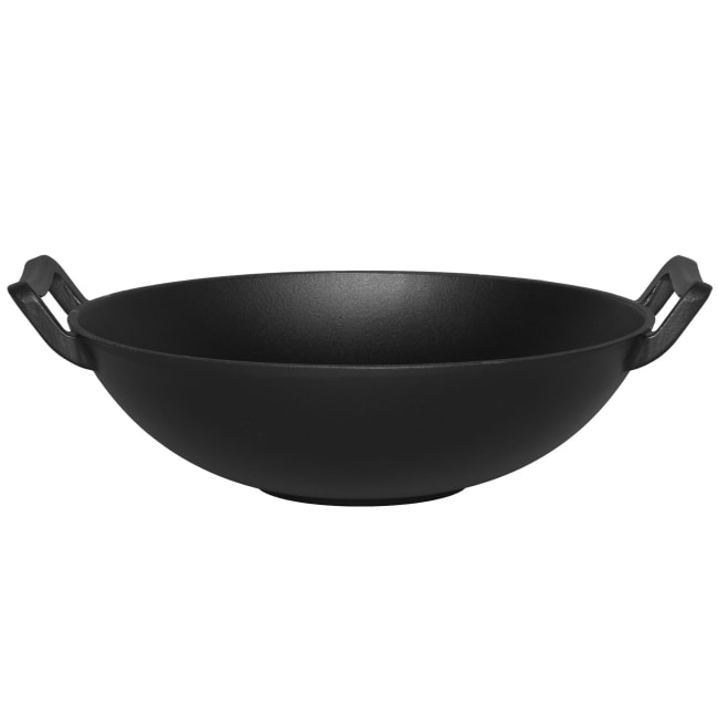 Wokpanne sort 30cm