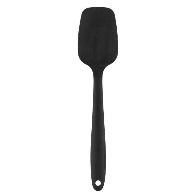 Slikkepott / skje sort 28 cm