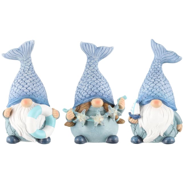 Hagefigur gnom 17,5cm 3ass