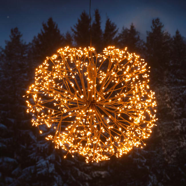 Lyskule 1080 mikro-LED Amber IP44