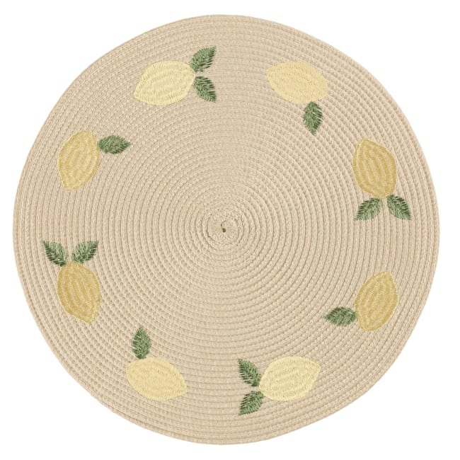 Spisebrikke Sitron38cm beige