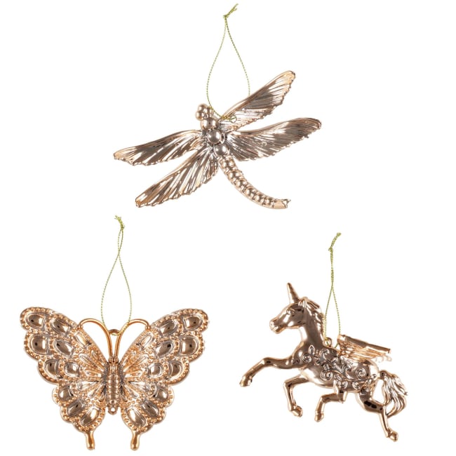 Grendekorasjon Golden Animal assortert