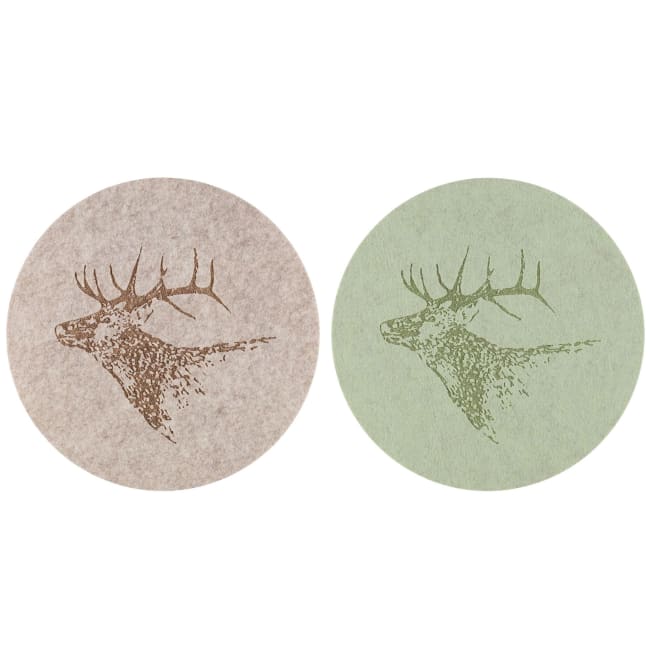 Spisebrikke Hjort 33 cm assortert