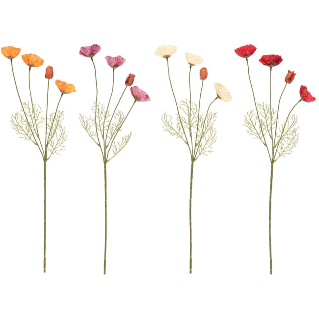 Plante Valmue gren 60 cm Assortert