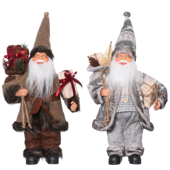 Nisse Brun/grå 43 cm Assortert