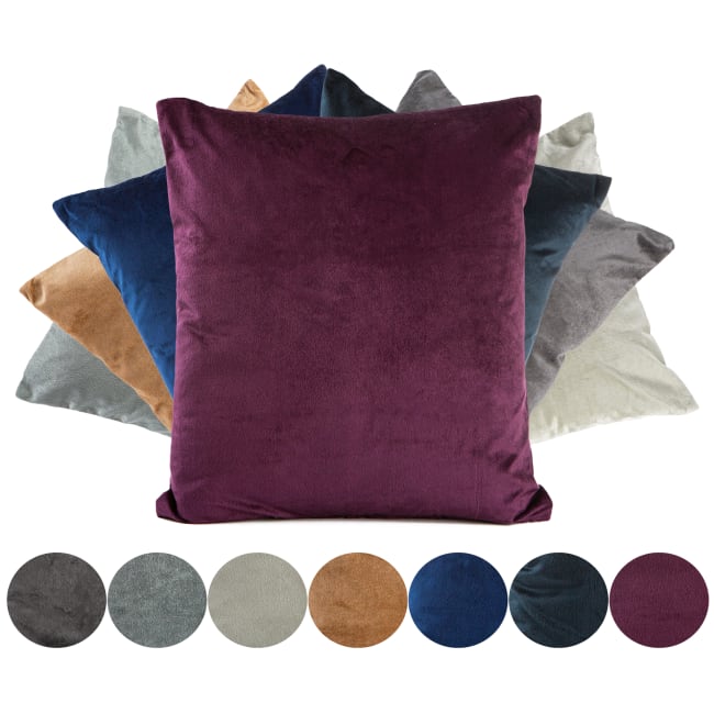 Pute Eline velour 45x45 cm