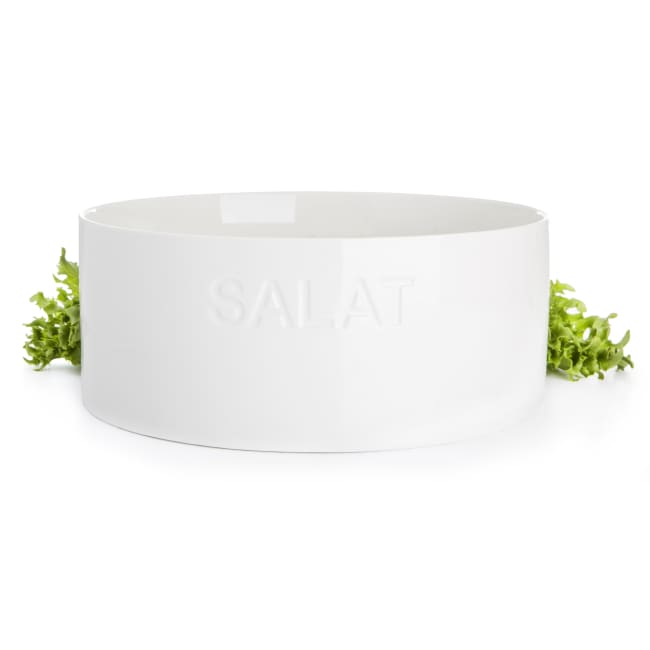 Bolle hvit "Salat" H:12 Ø:30 cm
