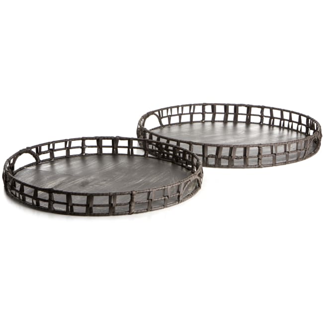 Lysfat/dekorfat s/2 Ø:52/47 cm