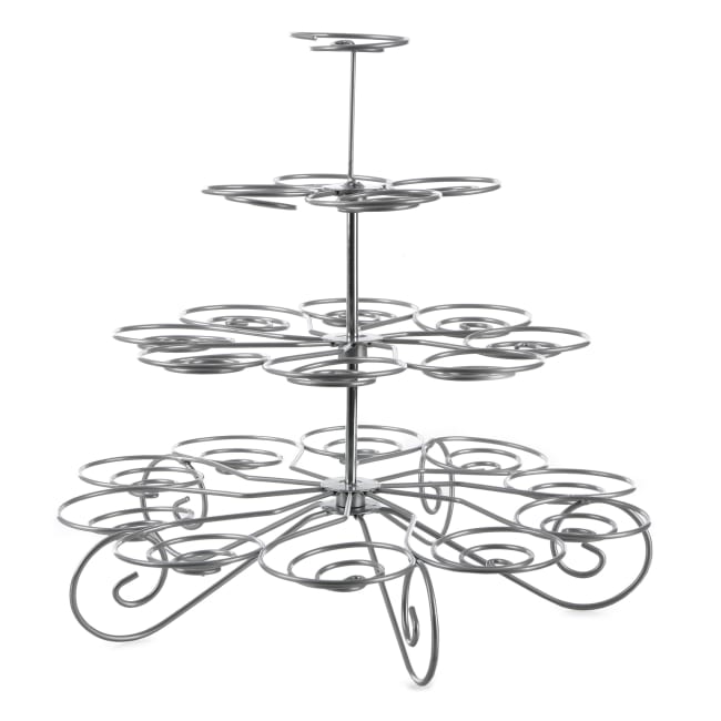 Muffinstativ 3 etg grått til 23 muffin Z Collection