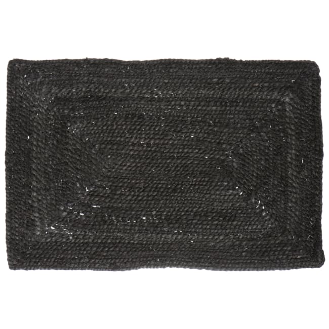 Spisebrikke jute koksgrå 48x33 cm