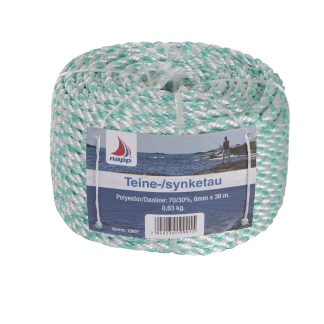 Teinetau polyester/danline 70/30 5mmx30mtr