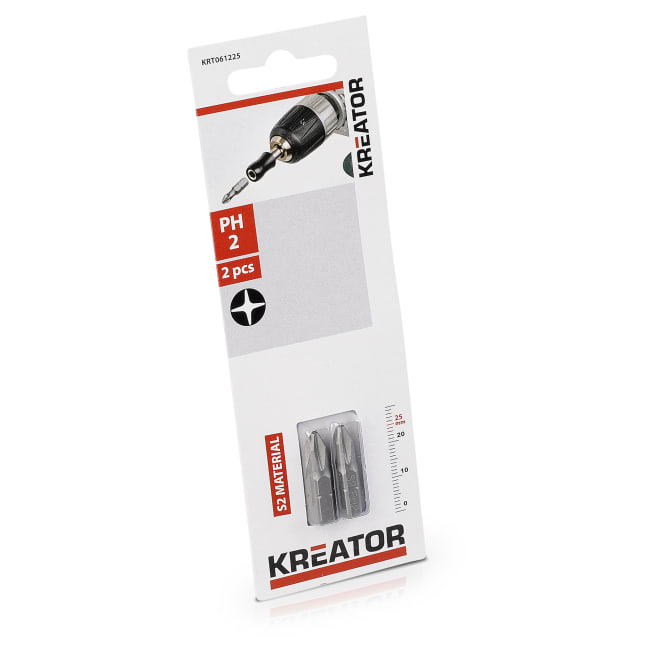 Bits 2 pk ph2 25 mm Kreator