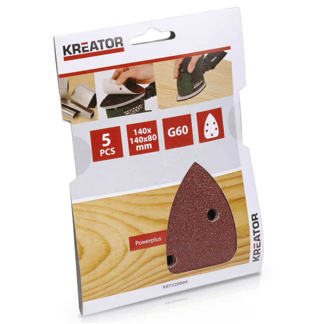 Pussepapir 5 pk K60 minisliper 140 x 140 x 80 mm