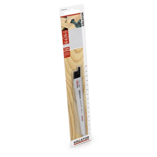 Sagblad bajonett 2 pk hardved 150 mm 6 tpi