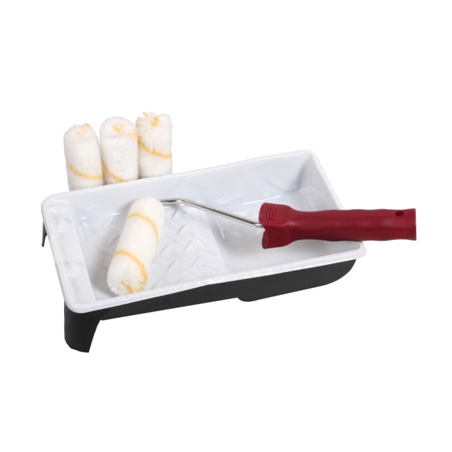 Malerullesett 4 deler 10 cm