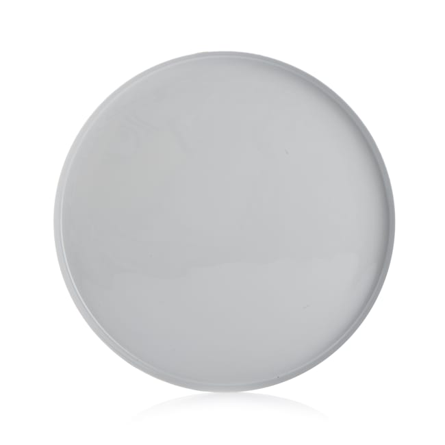 Fat metall Ø:30 cm grå