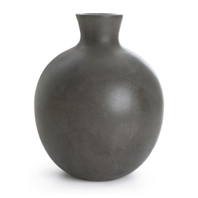 Vase Tora mørk grå  H:61 B:50 D:50 Madame