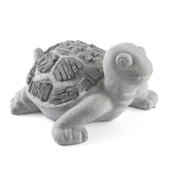 Skilpaddefigur skifer H:23 cm
