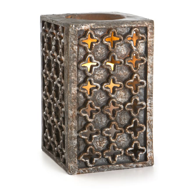 Lykt Antikk mønstret 18 cm