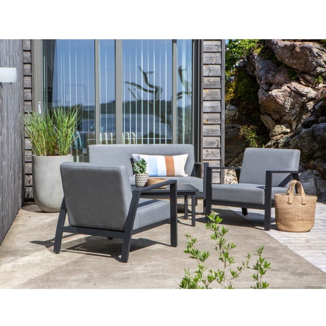 Sittegruppe Sodefjed 4 deler grå