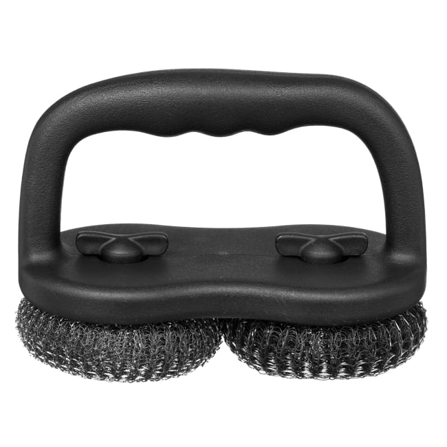 Skurebørste med 2 skureputer