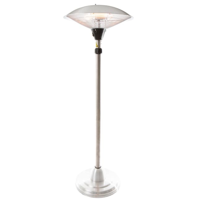 Varmelampe på stativ justerbar halogen