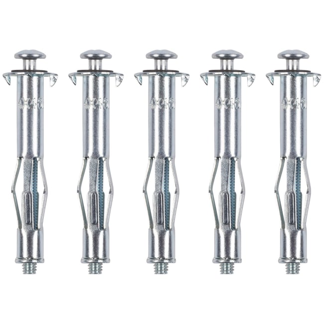 Gipsplugg 5stk 4x46mm