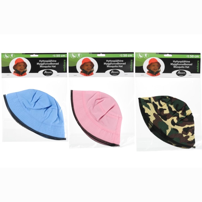 Mygghatt med nett 3 ass barnestr