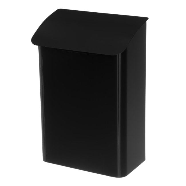 Postkasse m/nøkkellås 29x42 cm sort