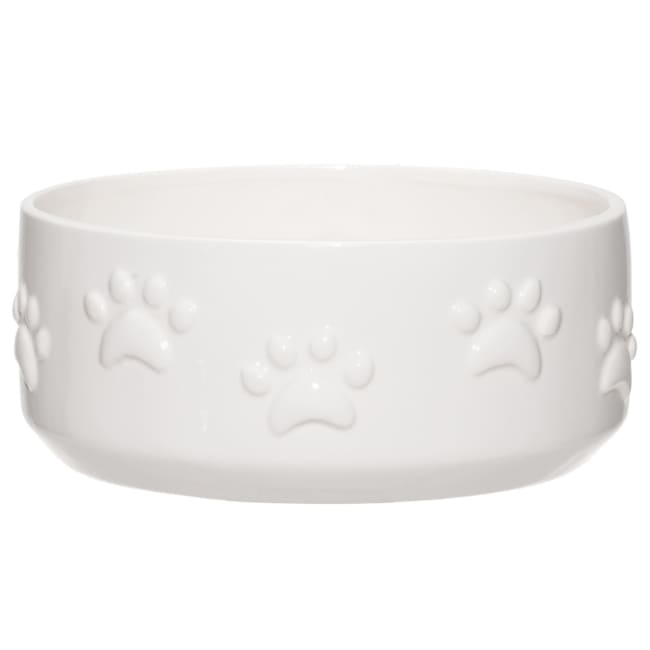 Skål dyrepoter hvit