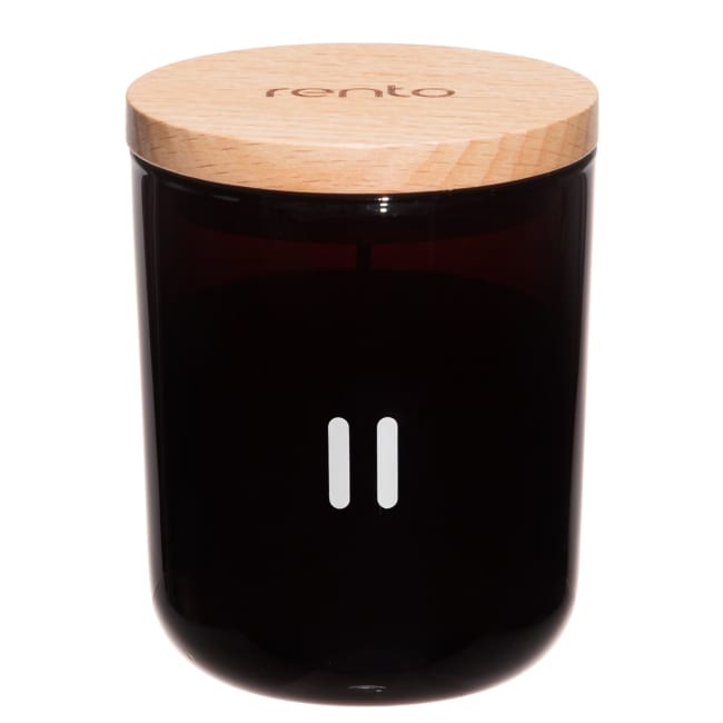 Duftlys skogsbær brun 10x8x8cm Rento