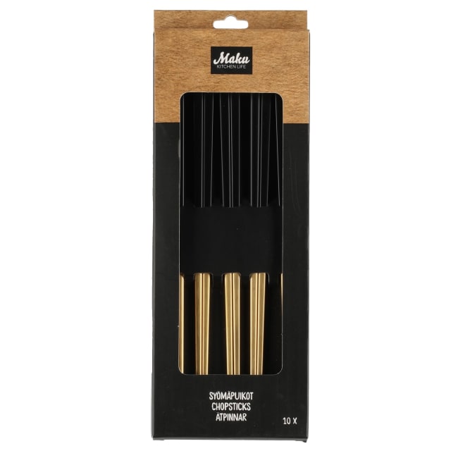 Spisepinner 10pk assorterte farger