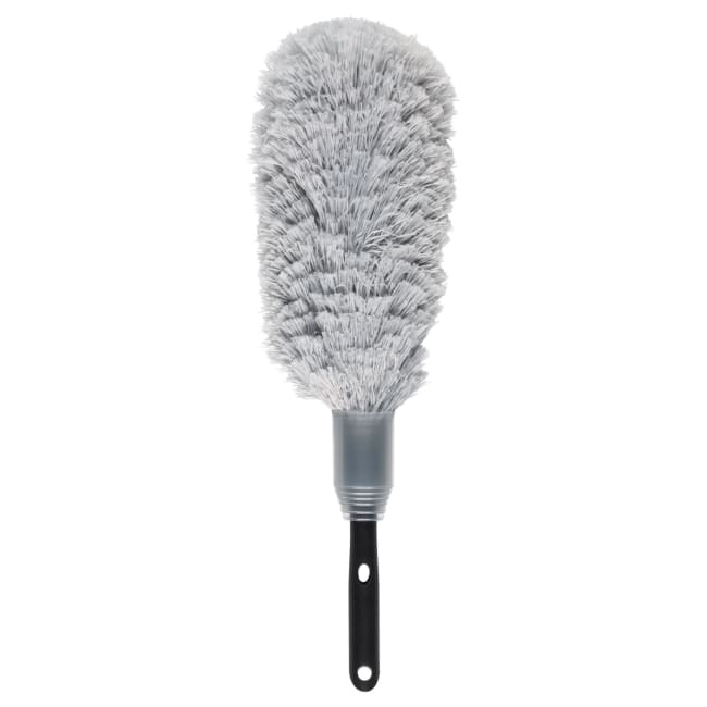 Støvkost med plastdeksel