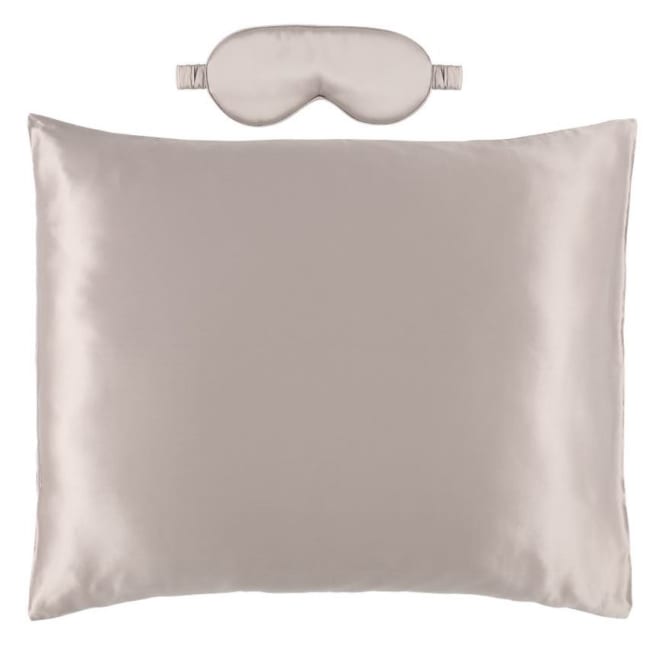 Putetrekk 50x60 cm og sovemaske Silke