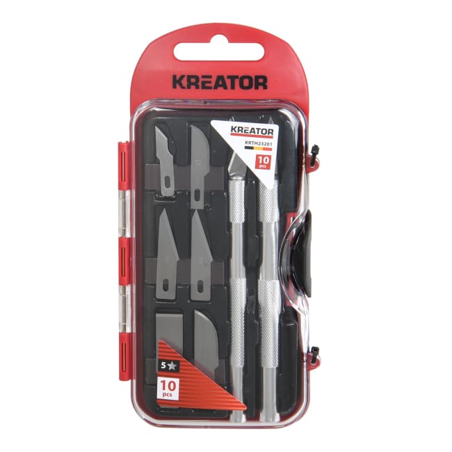 Hobbykniv sett 8 10 deler Ny