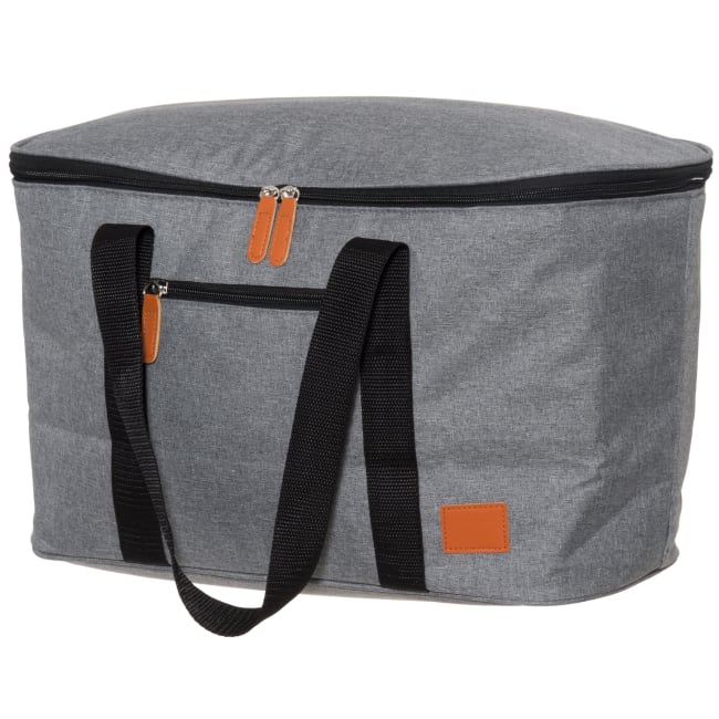 Kjølebag oval myk grå 28L