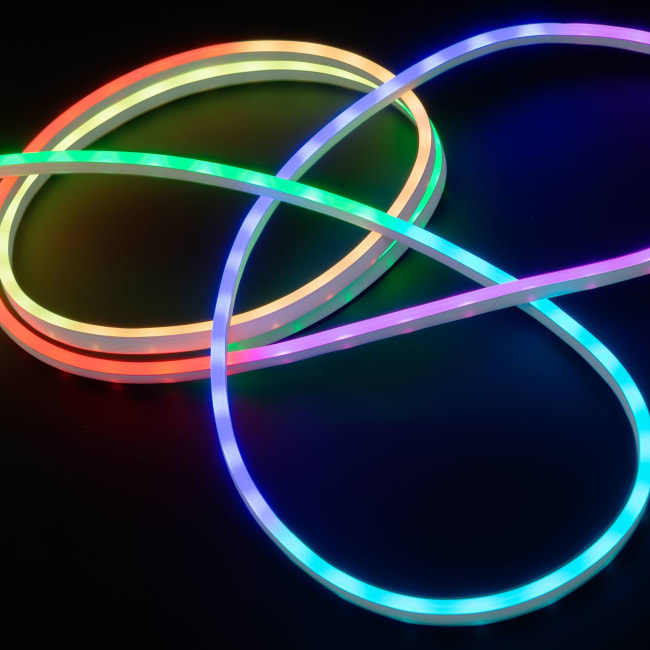 LED stripe RGB-lys 5 m med USB-fjernkontroll