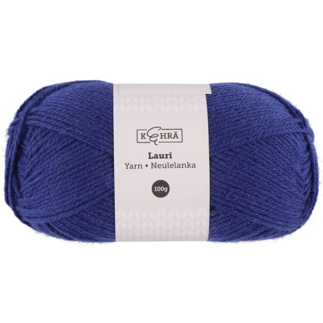 Ullgarn Lauri blå 100 g