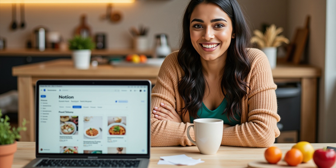 A food blogger transforming her content archive into an AI consultant