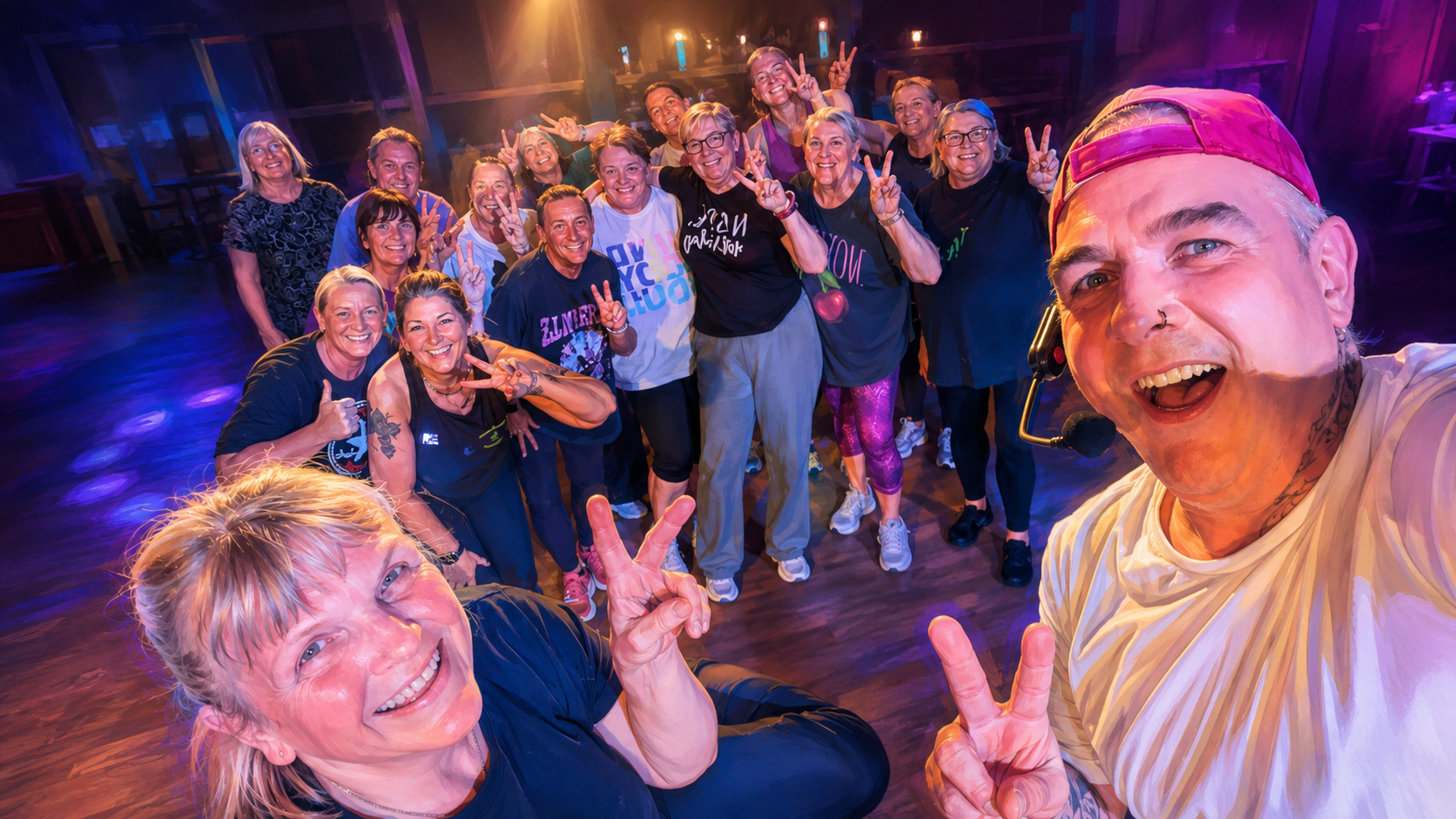 Vibe Dance Fitness promotional image for the free Redcar six-week programme