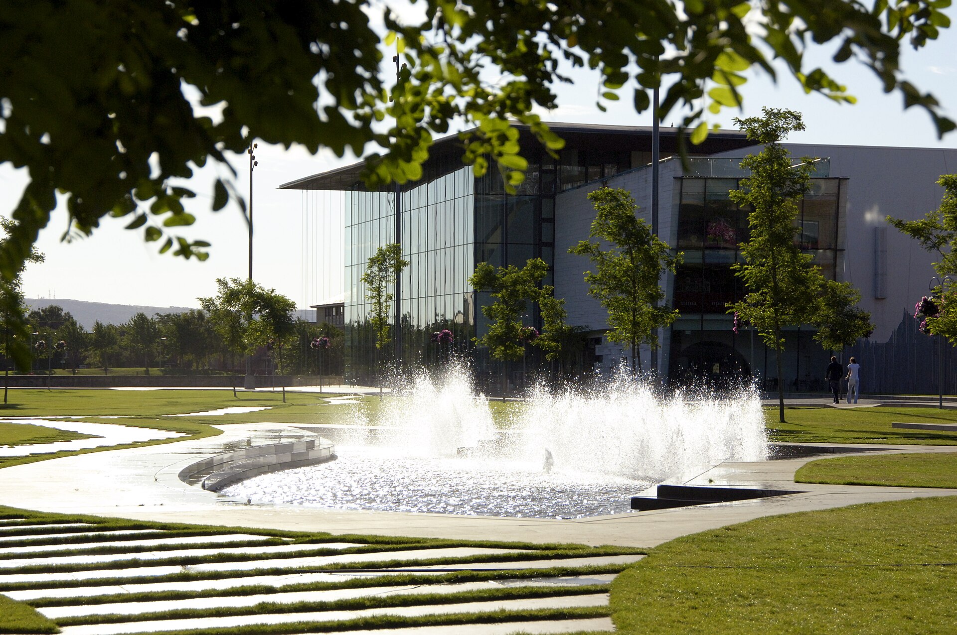 MIMA and Centre Square in Middlesbrough, where the Sunday races will start.