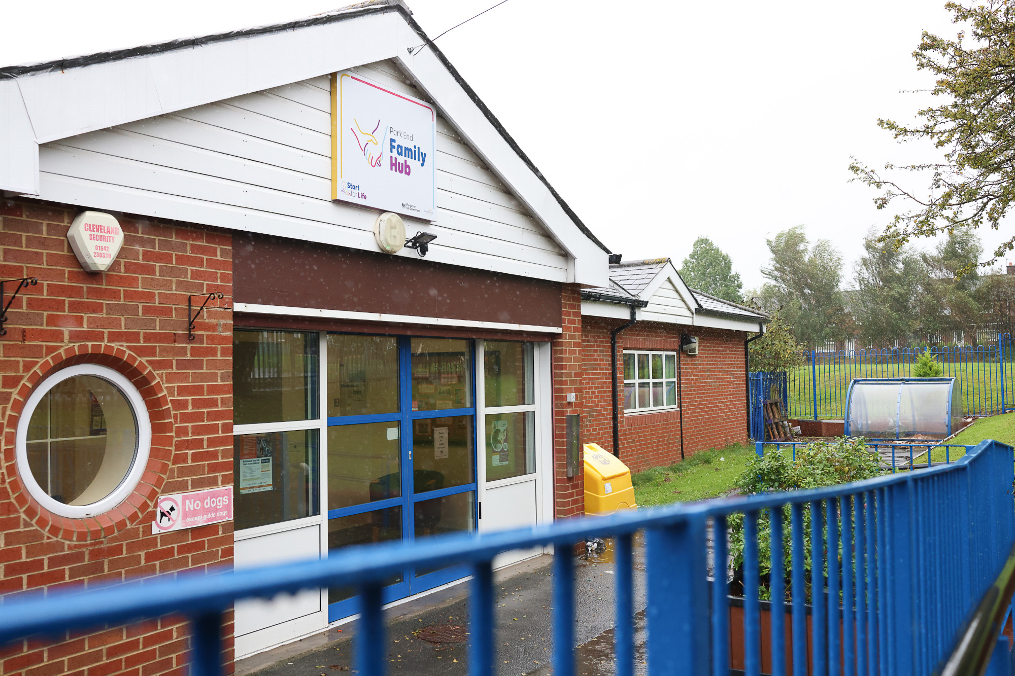 Exterior of Park End Family Hub in Middlesbrough