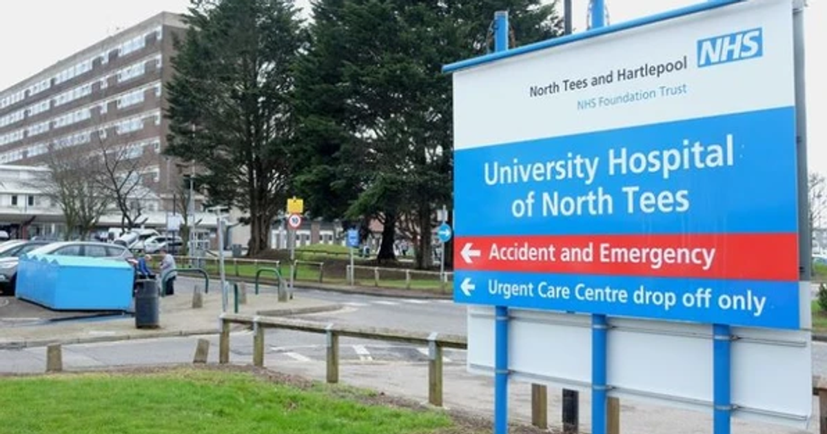 University Hospital of North Tees in Stockton-on-Tees, one of the hospitals represented within University Hospitals Tees.