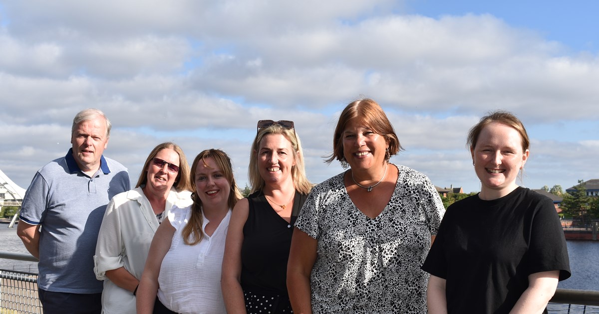 People involved in the new Asda supported internship in Stockton